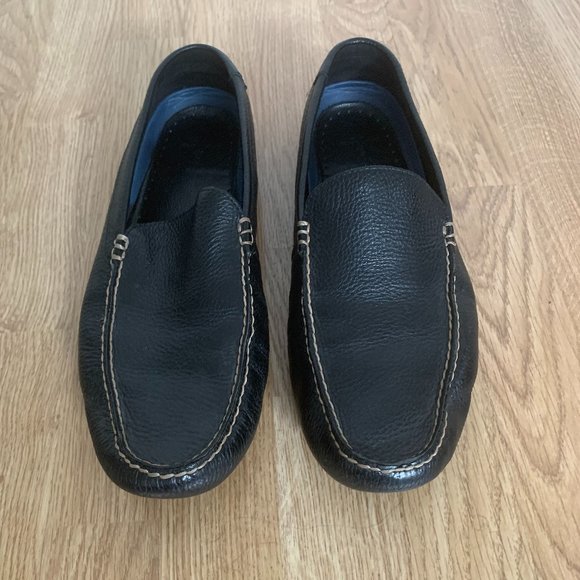 Ralph Lauren Polo Men\'s Black Loafers Moccasin Comfortable Slip-Ons main image 9
